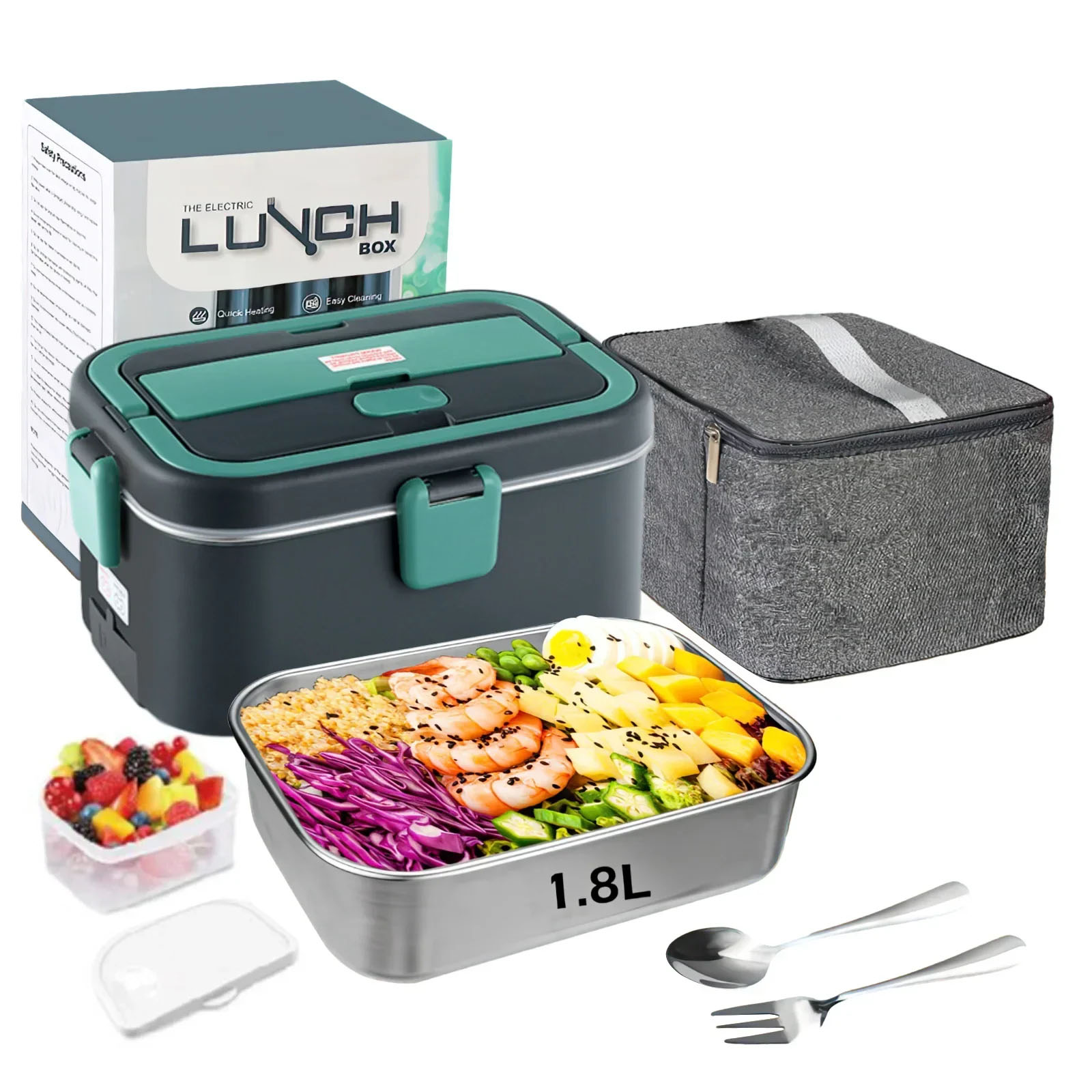 Outdoor Camping Box - Electric Lunch Box Food Warmer 1.8