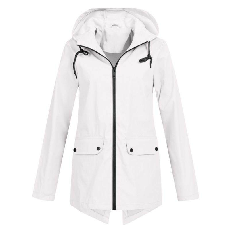 Outdoor Camping Jacket - Thin Women's Windbreaker Hooded Jacket Lightweight