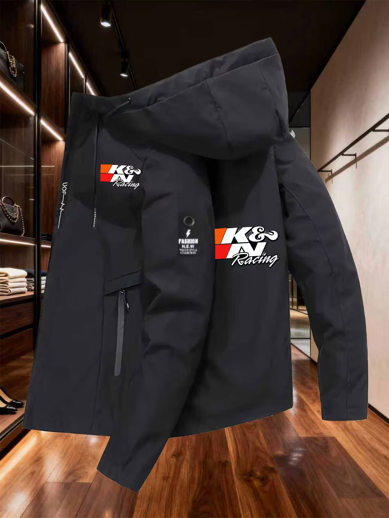 26 Men's Zip Hooded Jacket Wat - огляд і ціна Outdoor Camping Jacket