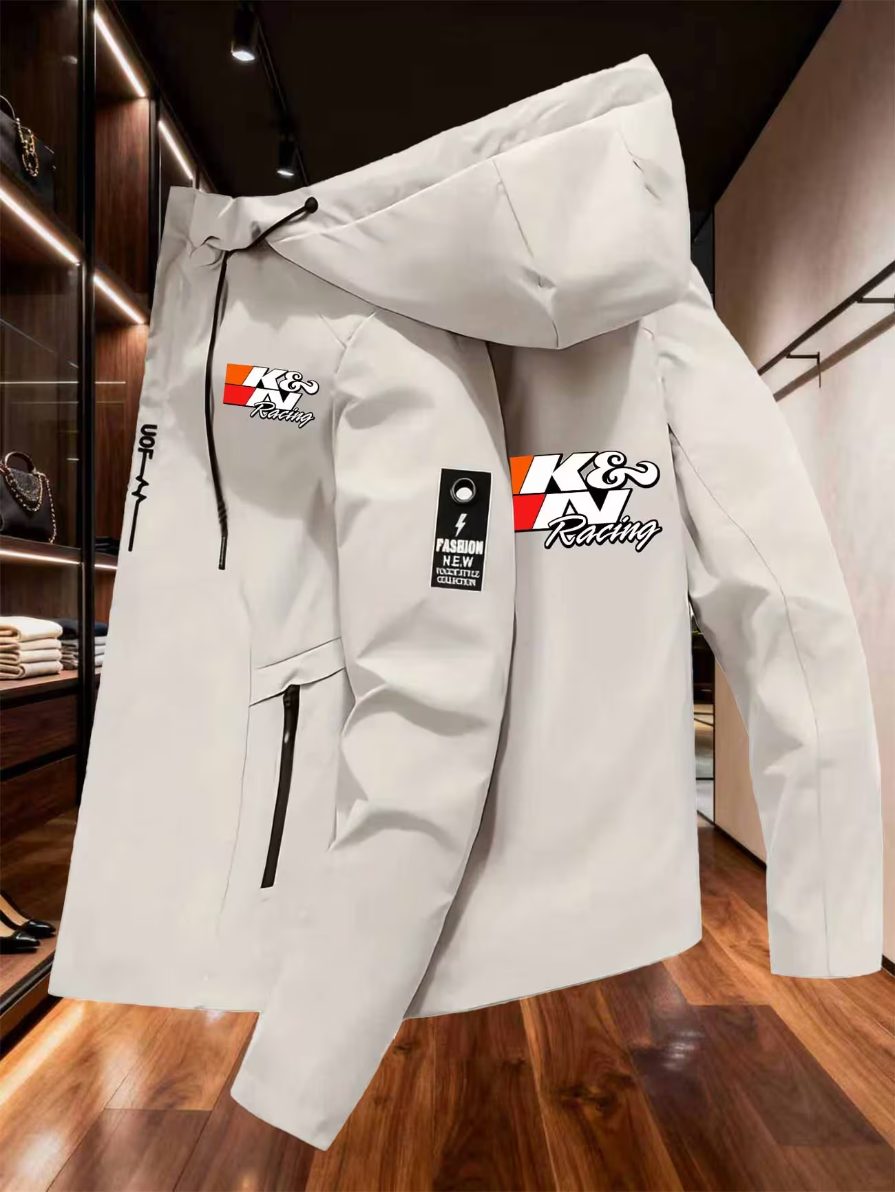 26 Men's Zip Hooded Jacket Wat - огляд і ціна Outdoor Camping Jacket
