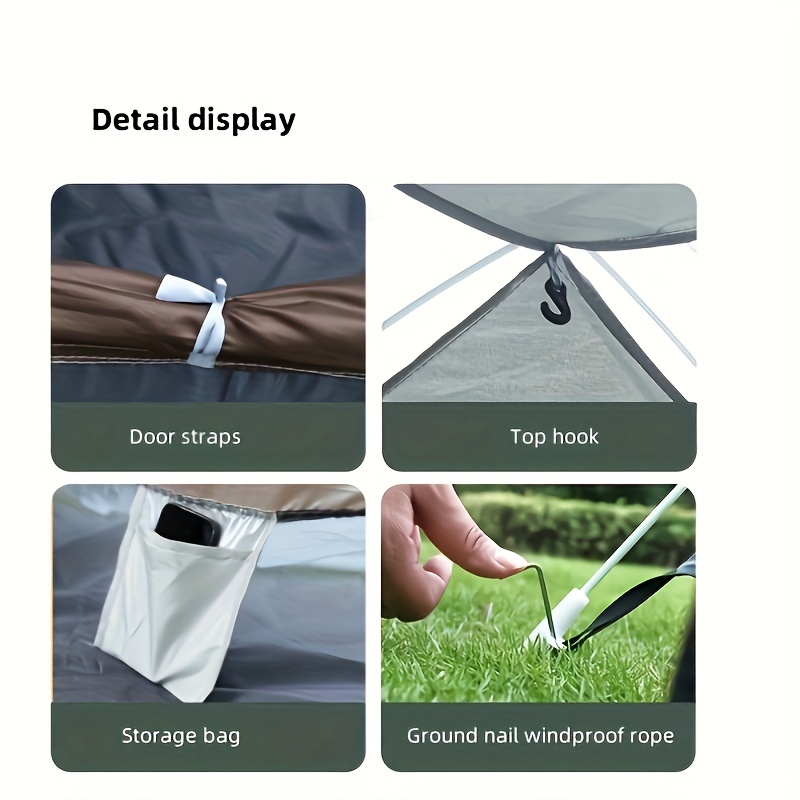 Outdoor Camping Portable Foldi - огляд і ціна Outdoor Camping Automatic Quick Opening Tent