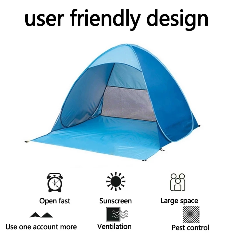 Quick Automatic Opening beach  - огляд і ціна Outdoor Camping Automatic Quick Opening Tent