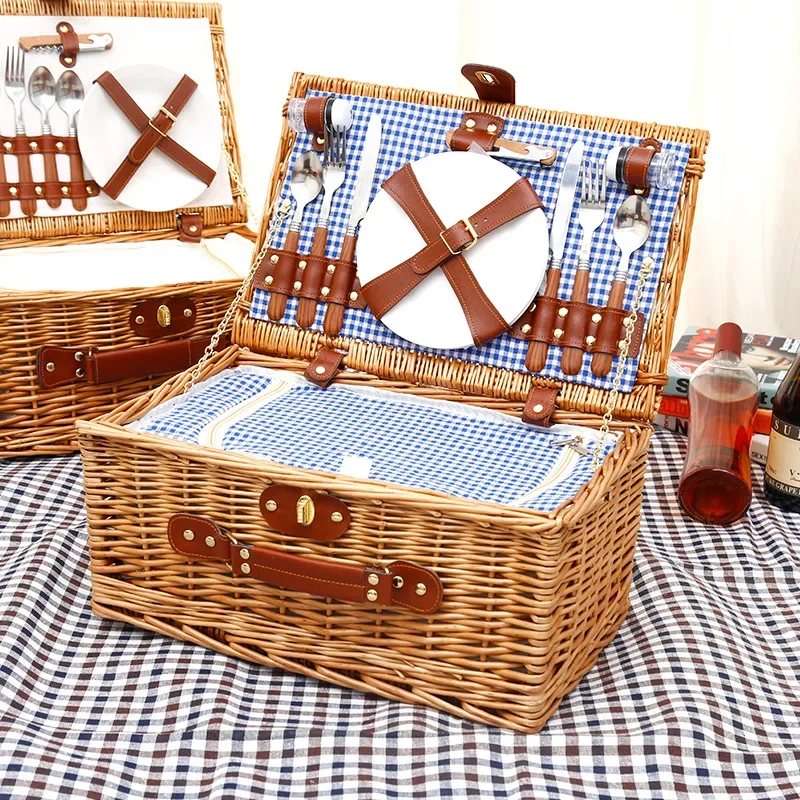 Family outing picnic basket, o - огляд і ціна Outdoor Camping Box