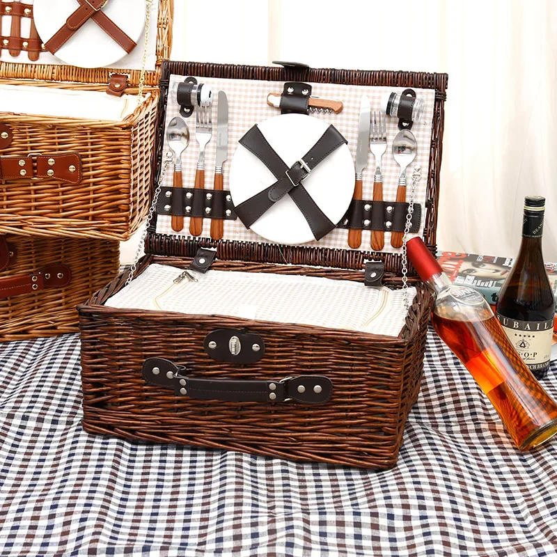 Family outing picnic basket, o - огляд і ціна Outdoor Camping Box
