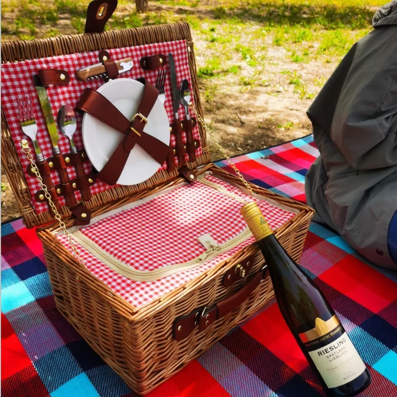 Family outing picnic basket, o - огляд і ціна Outdoor Camping Box
