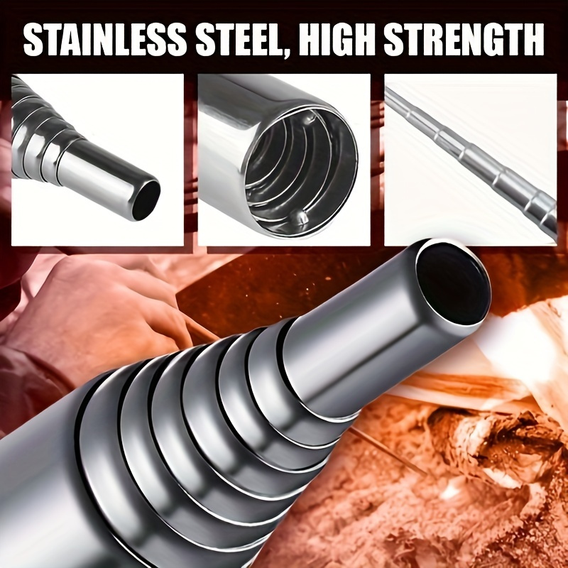 1pc Stainless Steel Fire Blow  - огляд і ціна Travel Outdoor Camping Youtube