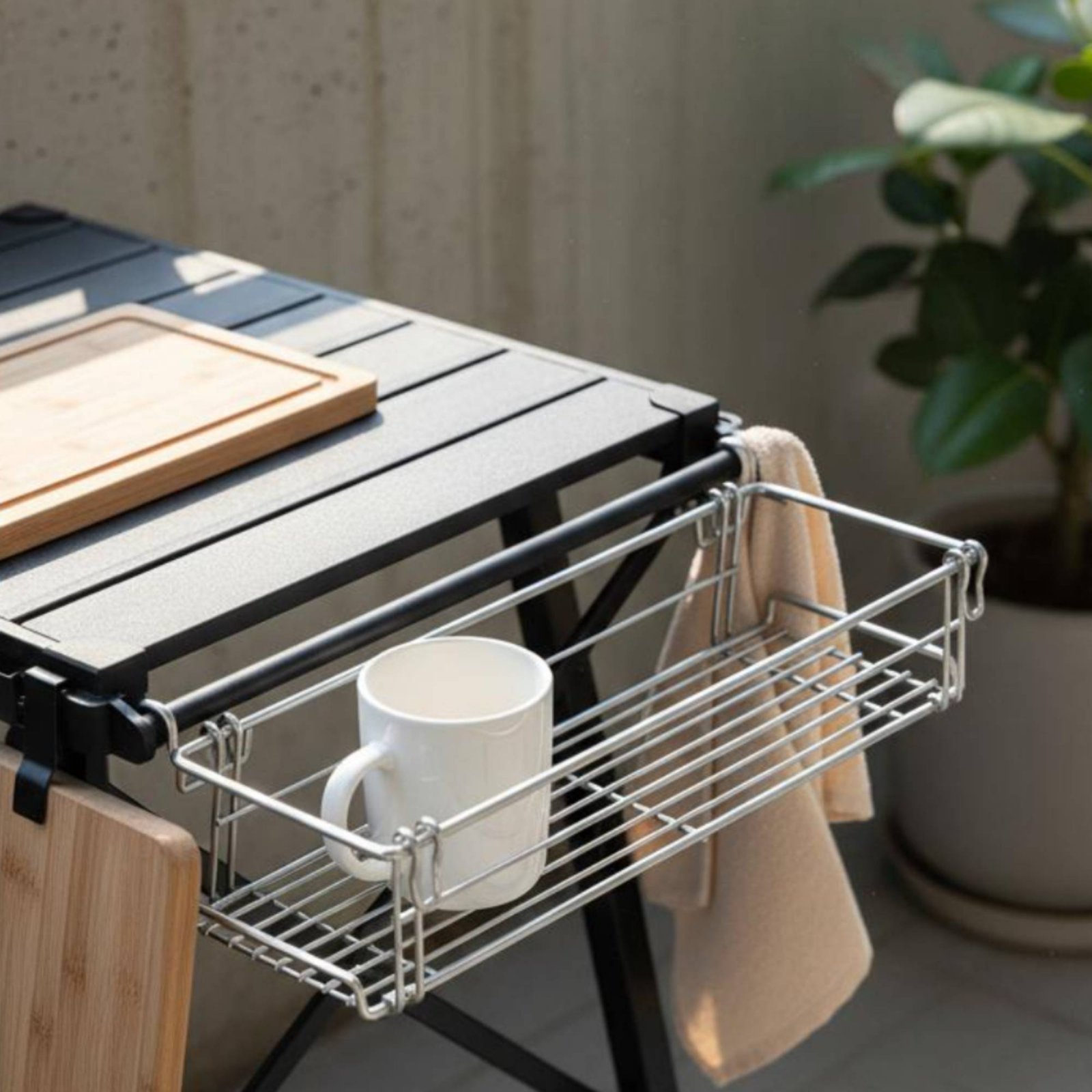 IGT Table Side Storage Basket  - огляд і ціна Camp Table Folding