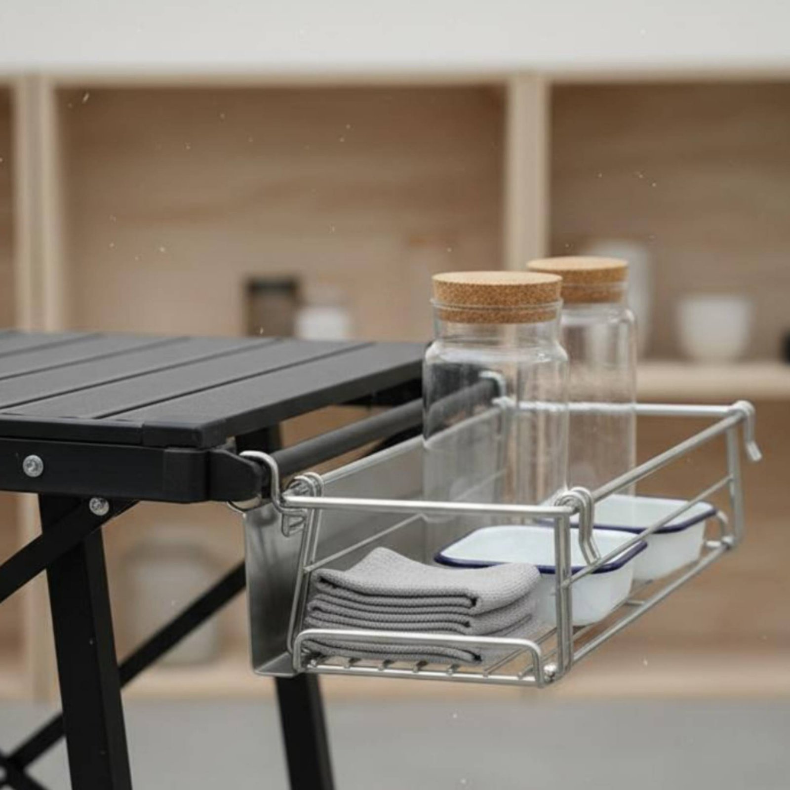 IGT Table Side Storage Basket  - огляд і ціна Camp Table Folding