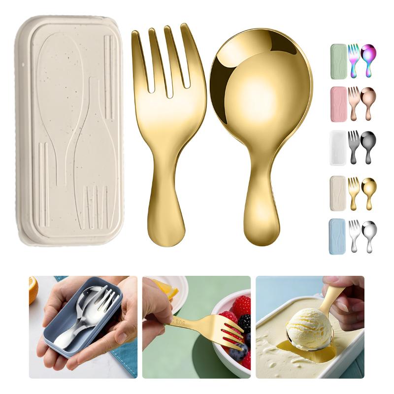 Stainless Steel Tableware Set  - огляд і ціна Outdoor Camping Box