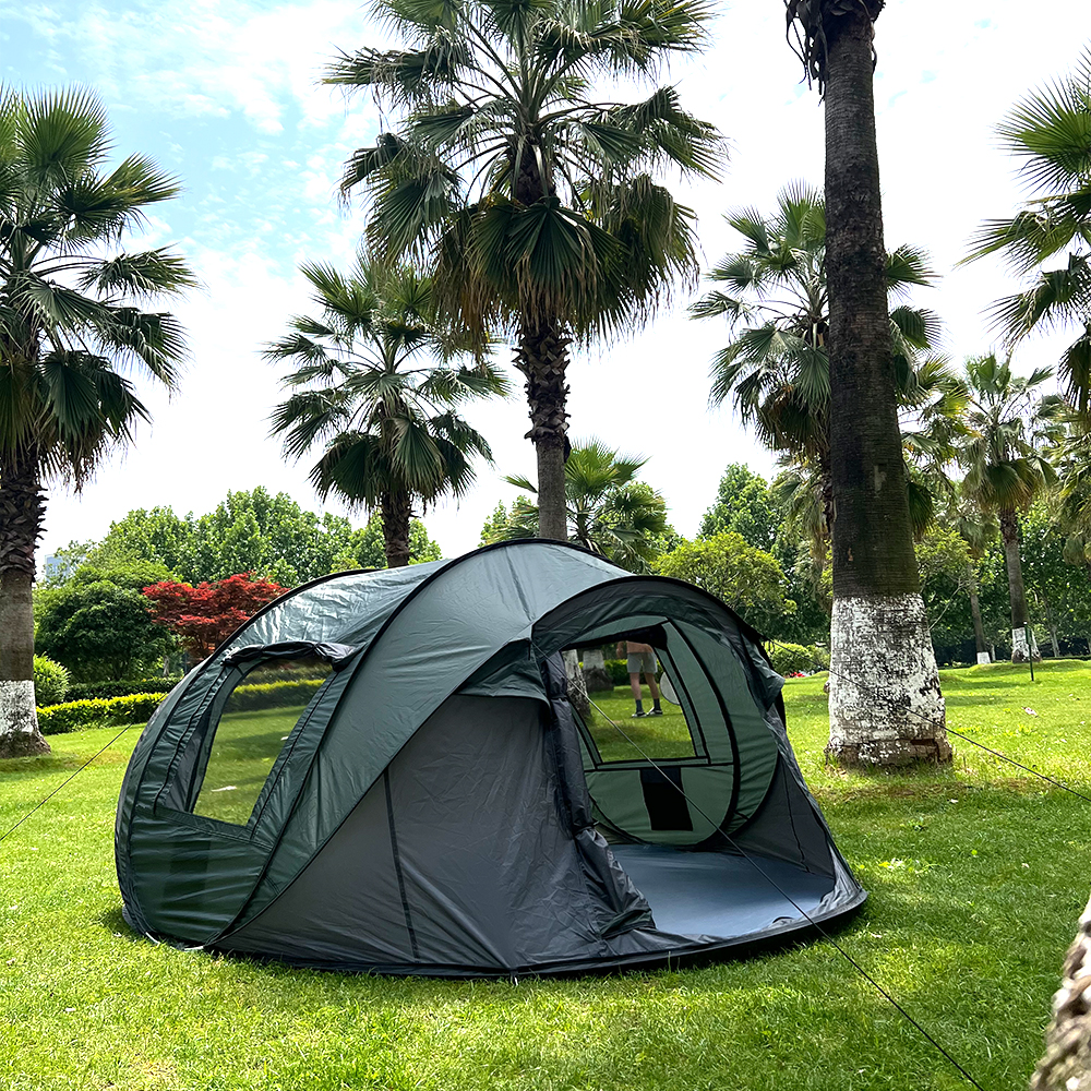 5-8 people quick opening hand  - огляд і ціна Outdoor Camping Automatic Quick Opening Tent