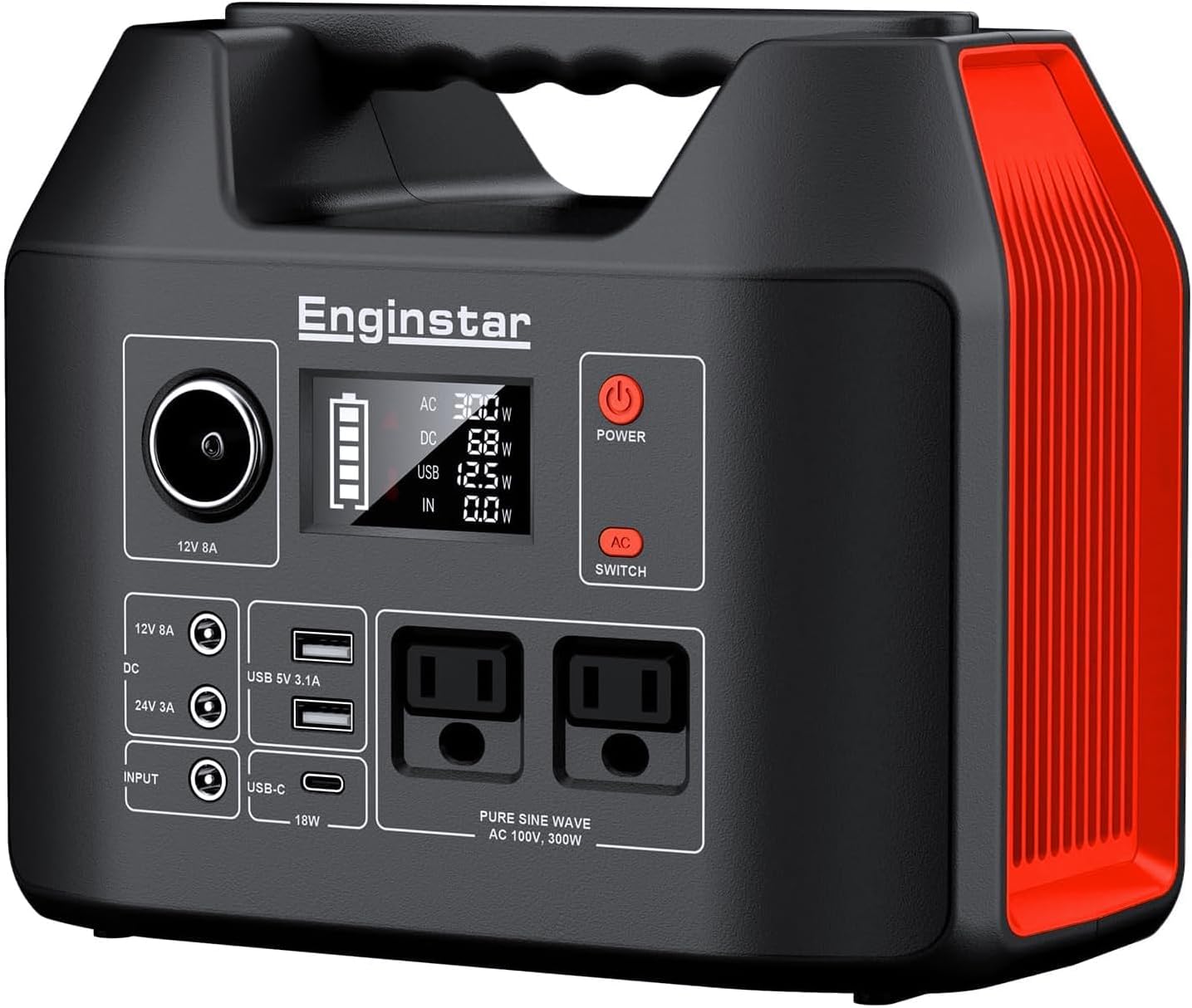 Portable Power Station 300W 29 - огляд і ціна Outdoor Camping Outlet