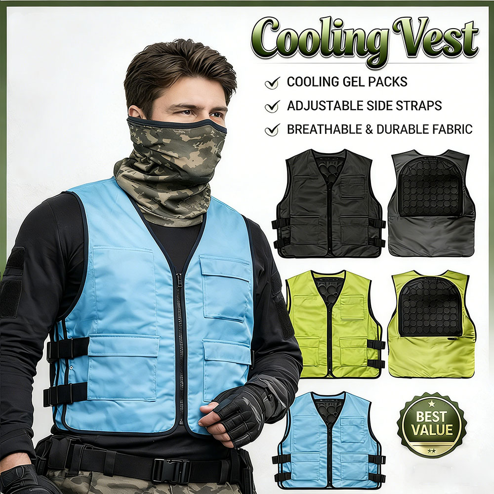 Outdoor Cooling Vest Heat Resi - огляд і ціна Outdoor Camping Vest