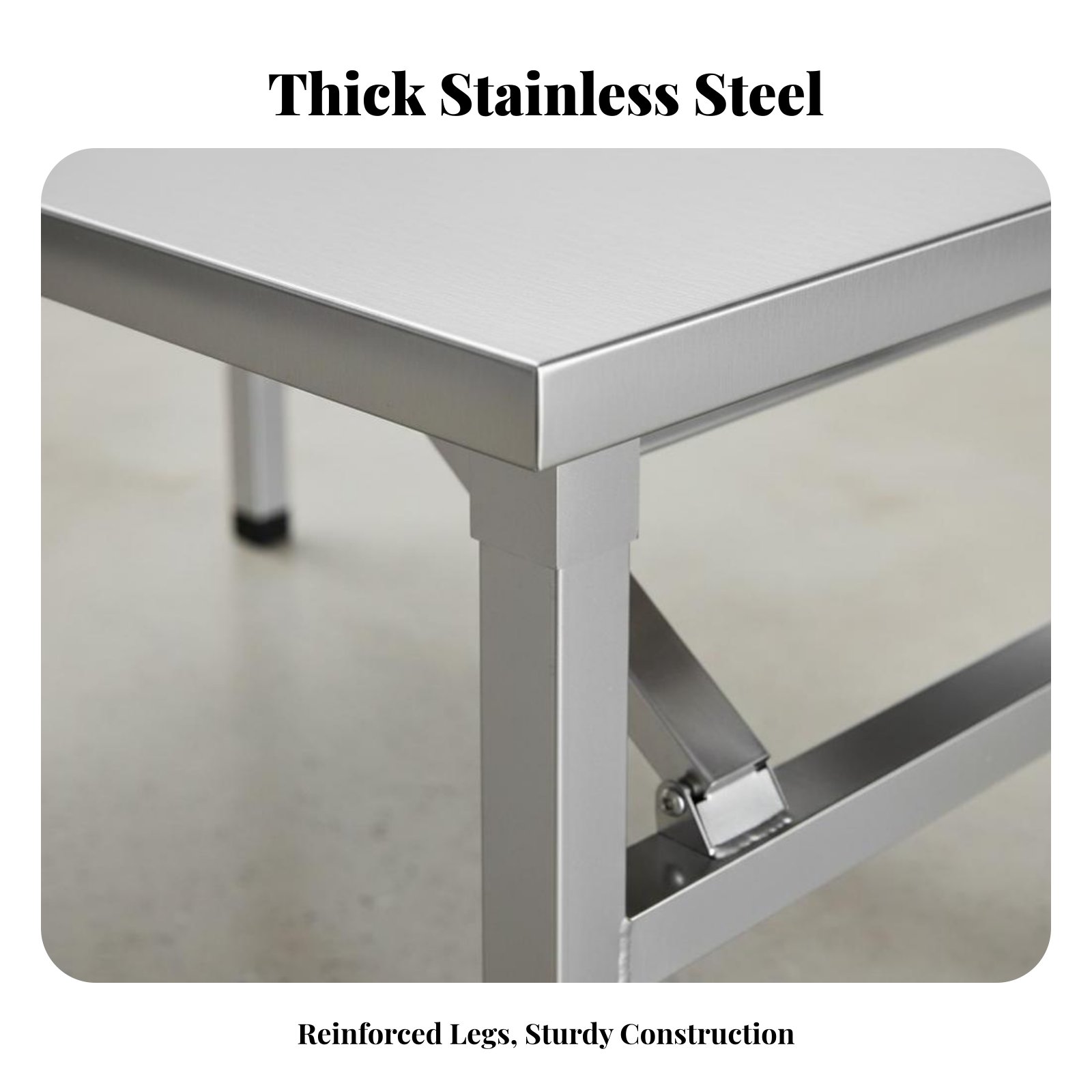 Folding Grill Table Stainless  - огляд і ціна Camp Table Folding