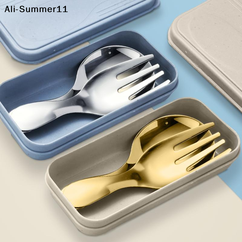 【A6L】Steel Tableware Set Spoon - огляд і ціна Outdoor Camping Box