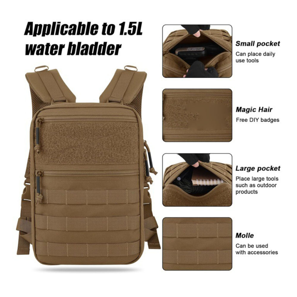 Tactical MOLLE Backpack Waterp - огляд і ціна Outdoor Camping Vest