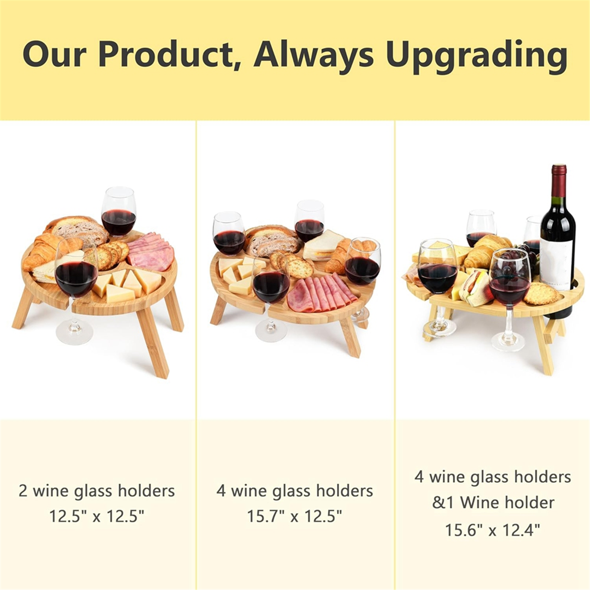 Y31A Portable Wine Table, Outd - огляд і ціна Camp Table Folding