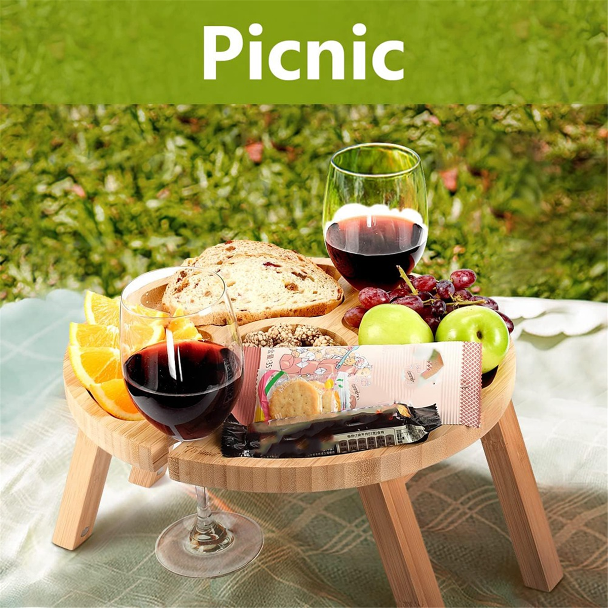 Y31A Portable Wine Table, Outd - огляд і ціна Camp Table Folding