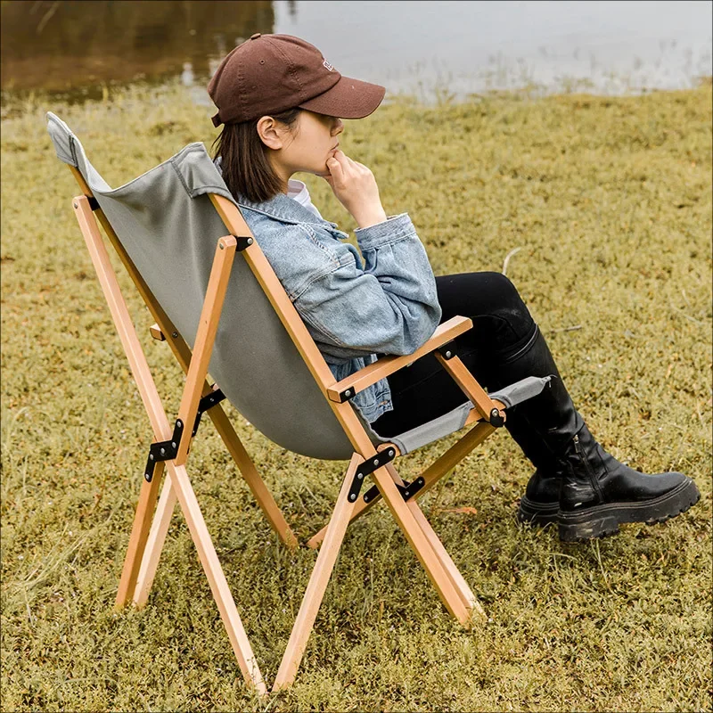 Simple Folding Chair Beech Can - огляд і ціна Outdoor Camping Equipment Stores