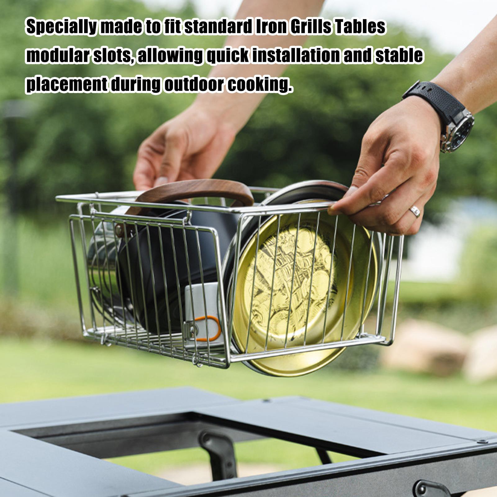 Camping Table Basket Metal Fol - огляд і ціна Camp Table Folding