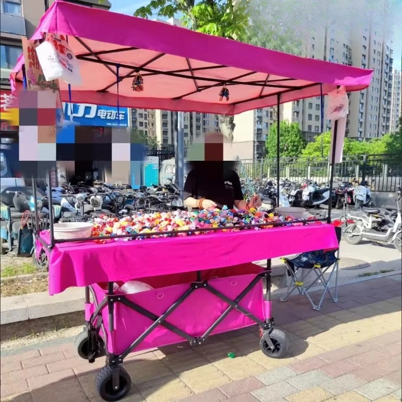 Stall Trolley with Large Table - огляд і ціна Camp Table Folding
